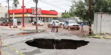 Previenen más percances en socavón de Los Alamos
