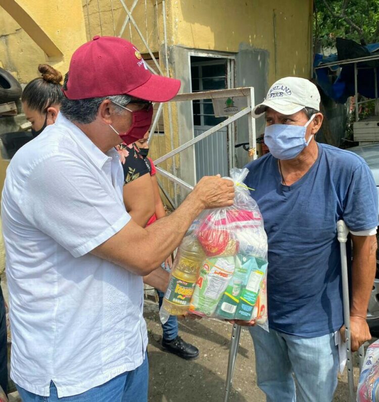 Lleva Senador de MORENA su campaña “De Corazón a Corazón” a El Mante