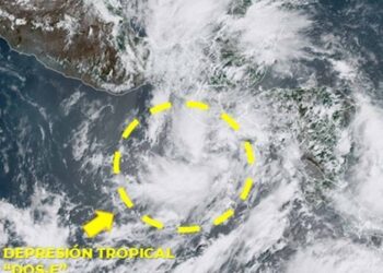 Se crea primera Depresión Tropical de temporada en el Pacífico