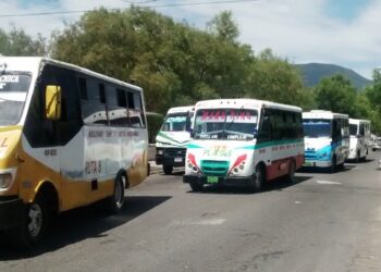 Relejan medidas sanitarias en transporte público de Cd. Victoria