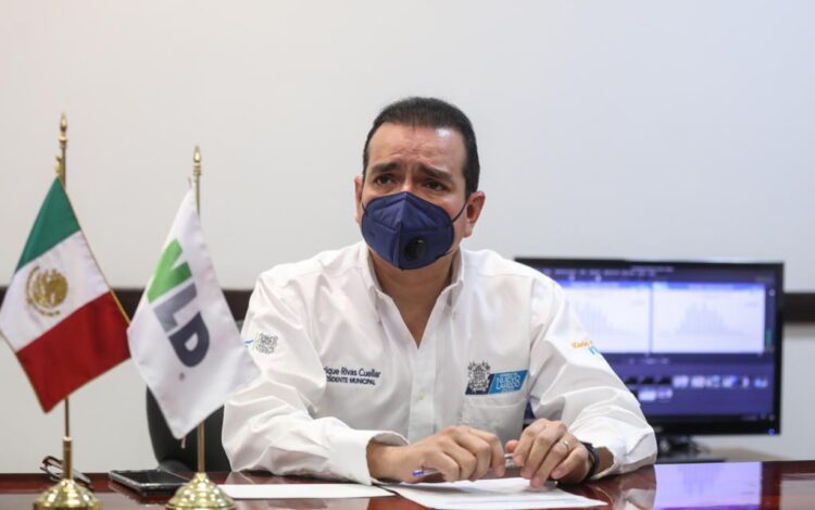 Baja Covid-19 dinámica de cruces comerciales en Nuevo Laredo