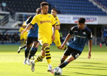 Un Dortmund sin Haaland golea al Paderborn