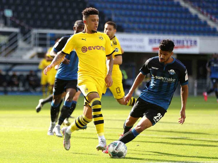 Un Dortmund sin Haaland golea al Paderborn
