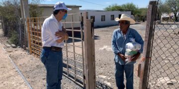 Lleva Senador Américo Villarreal despensas a familias