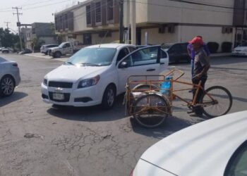 Adulto mayor resulta lesionado en accidente