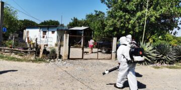 Coepris lleva acciones de Sanitización a Güémez y Padilla