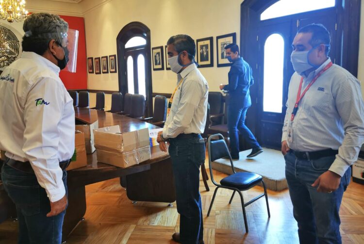 OXXO dona 5 mil cubrebocas a Cd. Victoria.