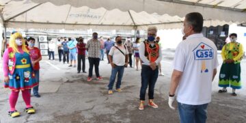 Entregan apoyo alimentario a grupos vulnerables en Tampico