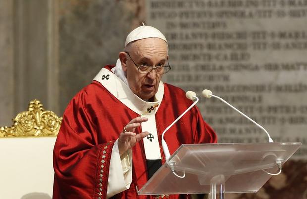 El papa pide evitar el pesimismo en la era de COVID-19