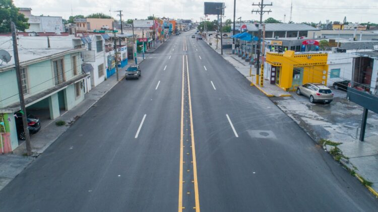 Aplica Gobierno de Matamoros más de 30 mdpen pavimentación y modernización de vialidades
