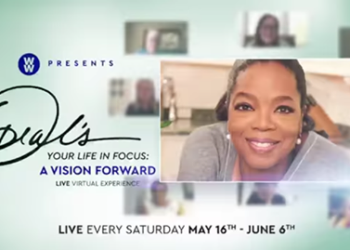 Oprah Winfrey impartirá conferencias virtuales en vivo sobre bienestar… ¡Gratis y con invitados especiales!