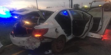 Vuelca vehículo de Sebien