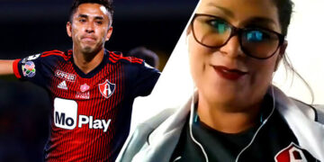 Atlas sorprende a una enfermera rojinegra que combate el coronavirus en Guadalajara