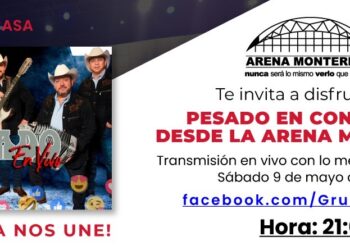 Pesado en Concierto, hoy Arena Monterrey 21:00 horas