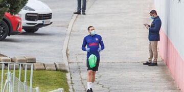 Así fue el primer día de entrenamiento del Atlético de Madrid, después del confinamiento