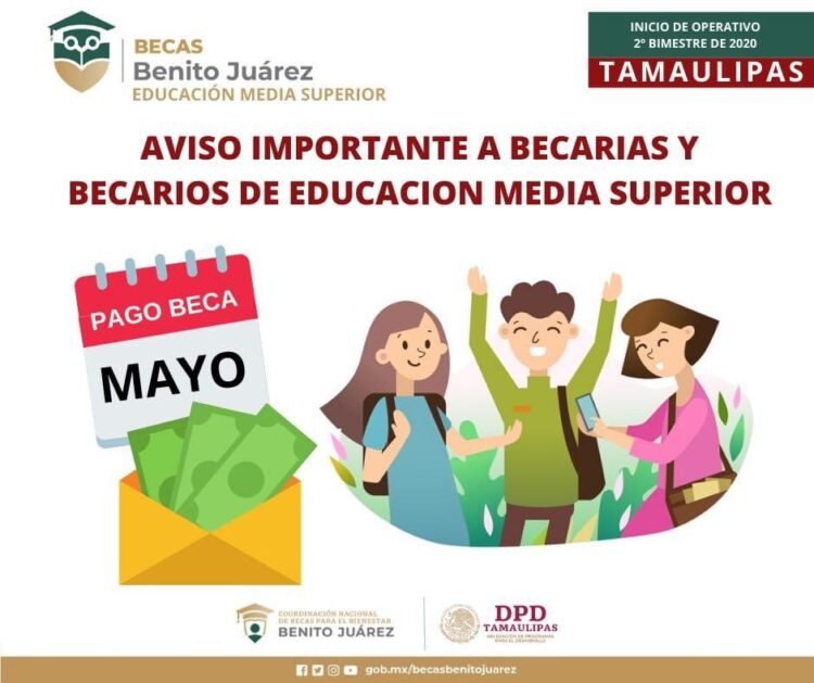 Inicia entrega de becas “Benito Juárez” a bachilleres