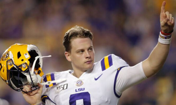 Burrow, favorito para ser el Novato Ofensivo en la NFL