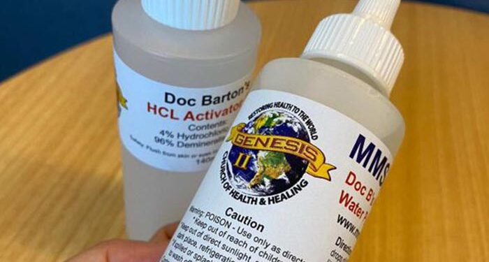 Multa a iglesia por “tratamiento milagro” a base de cloro