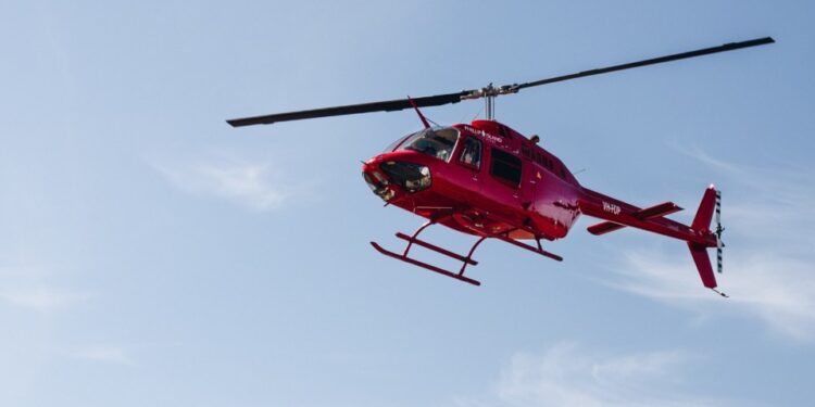 Bendicen a Guadalajara desde un helicóptero