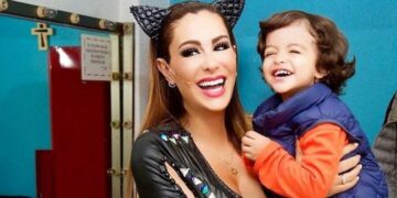 Ninel Conde inquieta por dejar a su hijo a cargo de su ex