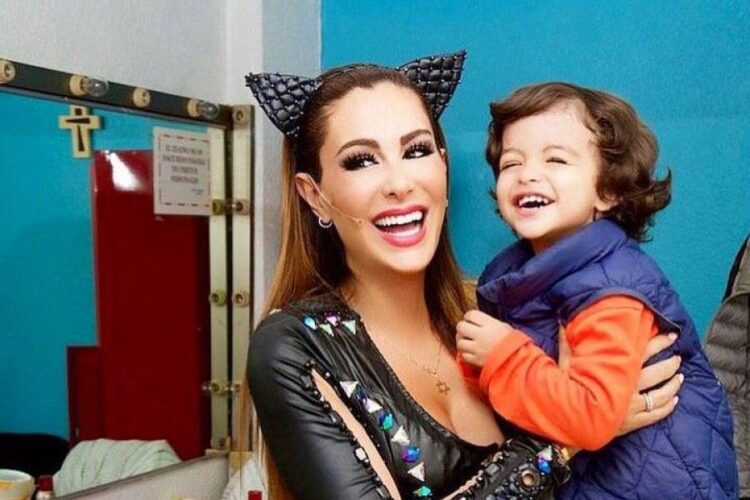Ninel Conde inquieta por dejar a su hijo a cargo de su ex