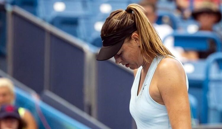 Ya no estaba cómoda Sharapova