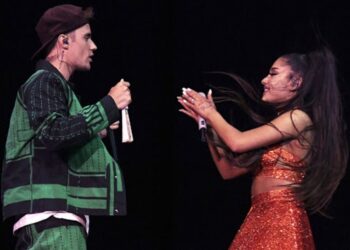  Ariana Grande y Justin Bieber estrenaron ‘Stuck with U’ 