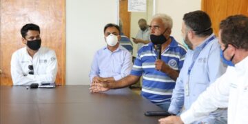 Atienden problema de inundaciones en Ejido Guadalupe Victoria.