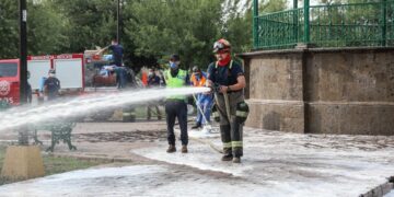 Volverá Ayuntamiento a desinfectar espacios públicos y hospitales
