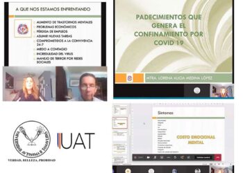 Analizan en la UAT el efecto psicosocial del confinamiento por COVID-19