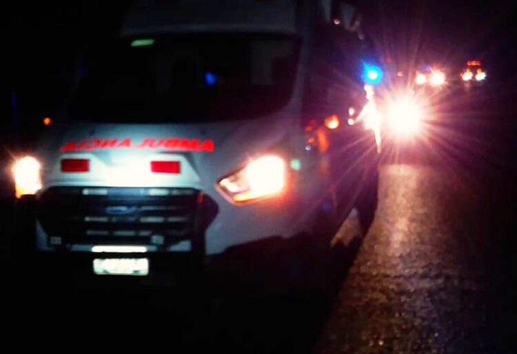 Herido chofer de trailer que volcó en ruta Victoria-SLP