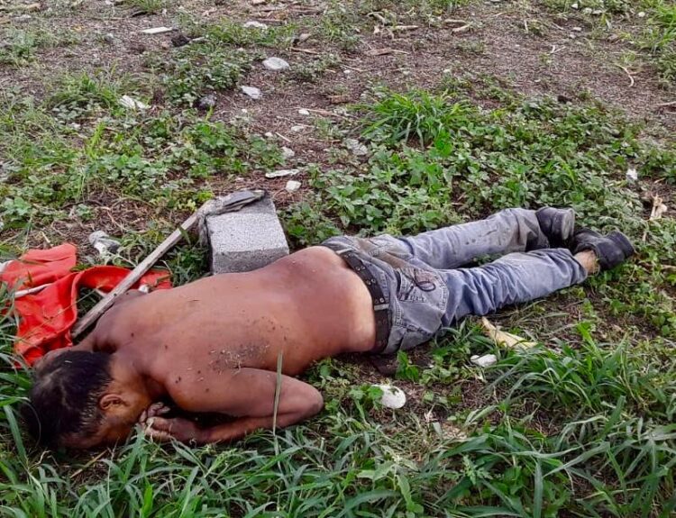 Hallan a indigente muerto en Matamoros