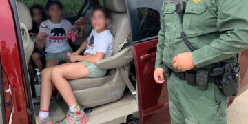 Rescata Patrulla Fronteriza a niña deshidratada