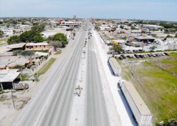 Matamoros se transforma con pavimentación de vialidades impulsadas por Mario López