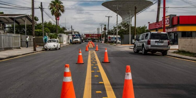 Matamoros se transforma con pavimentación de vialidades impulsadas por Mario López