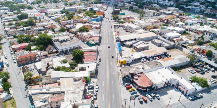 Matamoros se transforma con pavimentación de vialidades impulsadas por Mario López