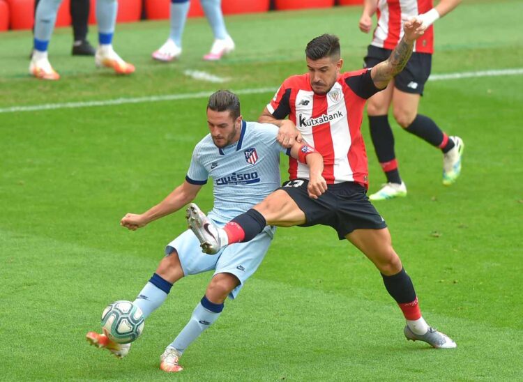 Atlético de Madrid  y Athletic de Bilbao firman empate 1-1