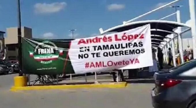 Segunda Caravana Anti AMLO en Tampico; critican manejo de pandemia y economía