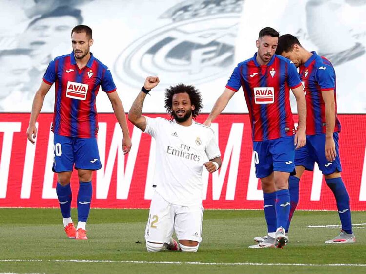 Real Madrid triunfa 3-1 en su regreso a la actividad