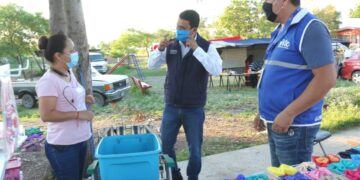 Supervisan reapertura gradual del 25% de tianguis “La Paz” en Victoria