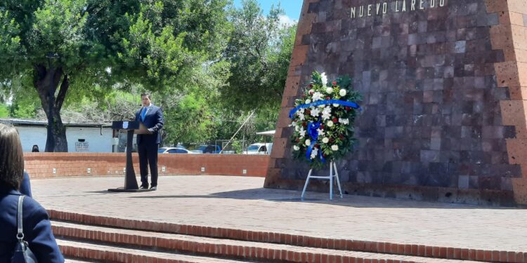 Destaca gobernador tamaulipeco papel Nuevo Laredo en su 172 aniversario