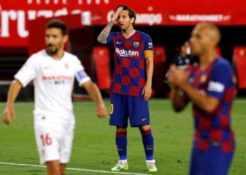Barcelona rescata un punto de Sevilla, empatan sin golpes