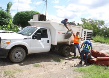 Realizan descacharre en ejidos de Victoria