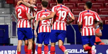 Con Herrera de titular, Atlético de Madrid vence 1-0 al Valladolid