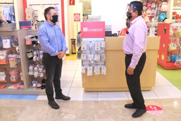 Verifican apertura gradual del 25% en Liverpool en Cd. Victoria