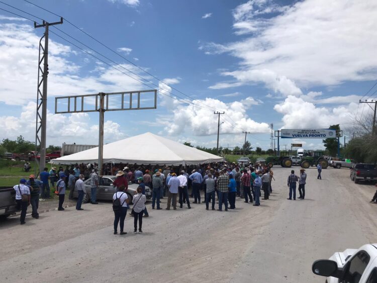 Sorqueros bloquearán oficinas de SADER en brecha 102 Río Bravo-Reynosa