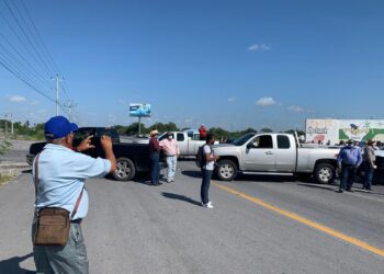 Seguirán protestas y bloqueos de sorgueros en frontera de Tamaulipas el jueves