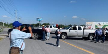 Seguirán protestas y bloqueos de sorgueros en frontera de Tamaulipas el jueves