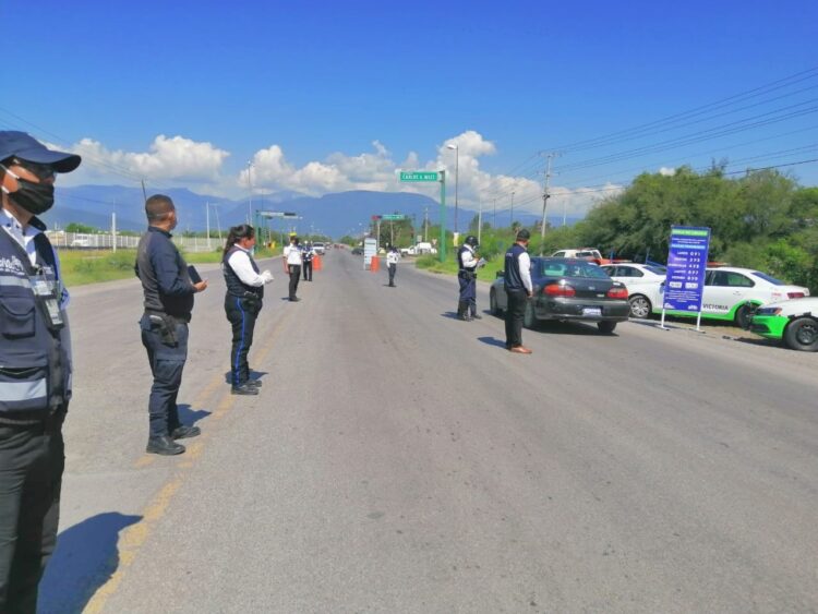 Realiza Tránsito Victoria, 249 filtros de concientización.