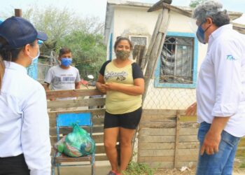 Apoyos por COVID-19 llegan a Col. Unidos Avanzamos de Victoria